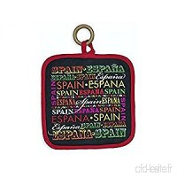 Gant de cuisine four motif espagne souvenir espana spain Coton - B01LYGYXKA